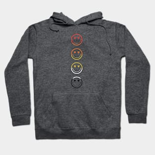 Lithoromantic Pride Flag Smileys Hoodie